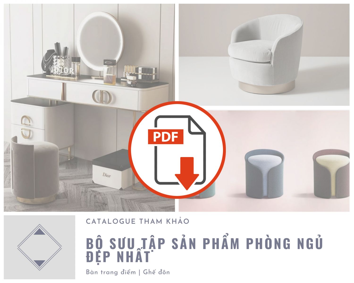 bàn trang điểm hàn quốc